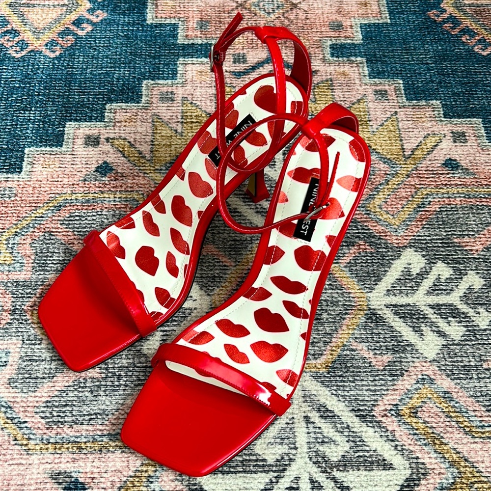 Nine West heels with ankle strap